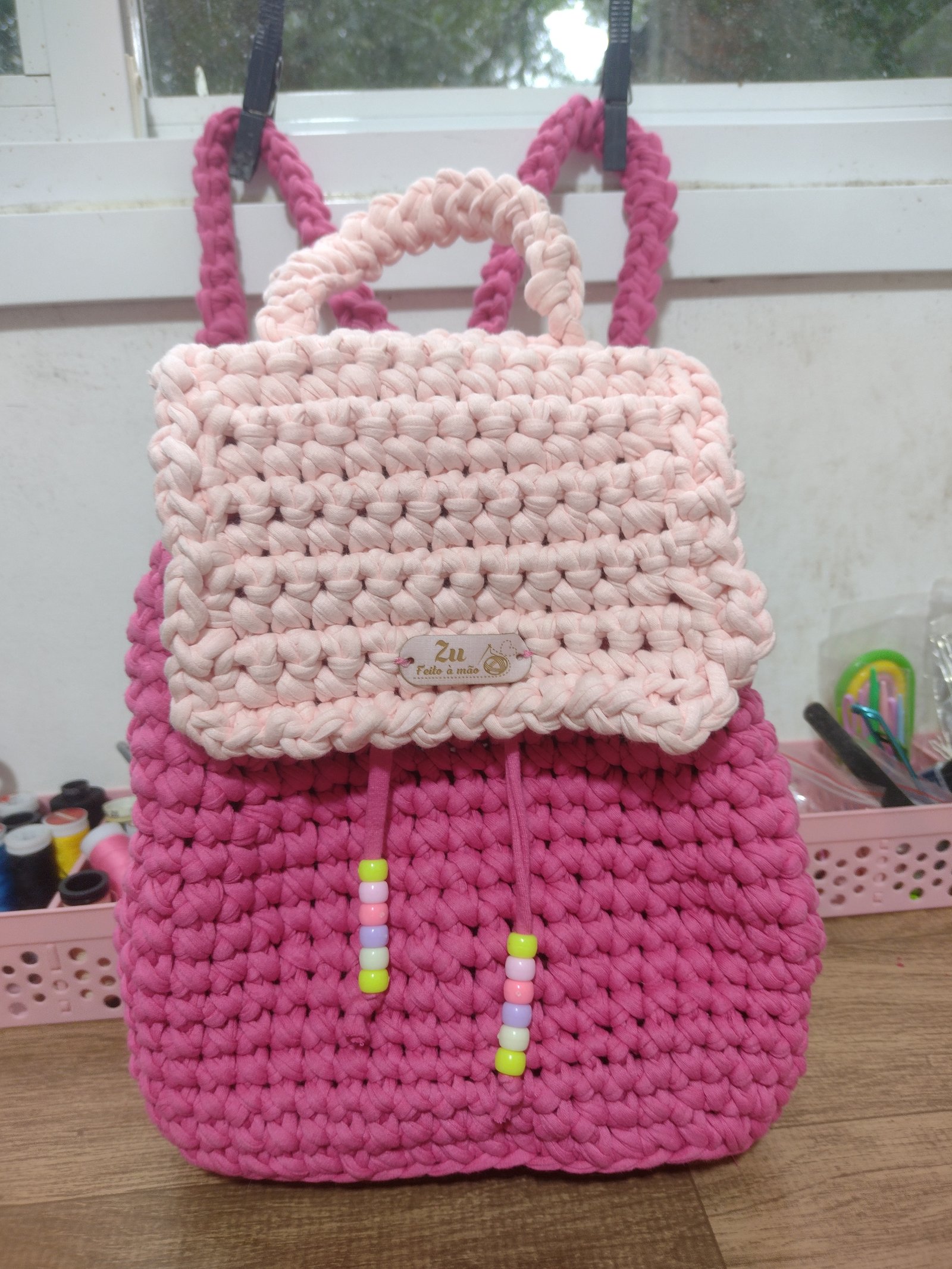 Bolsa mochila para menina